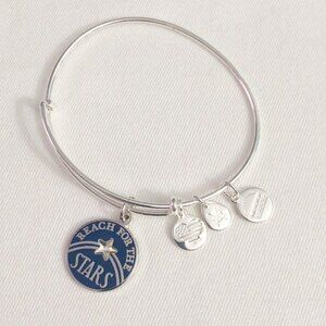 Alex & Ani Reach for the Stars Bracelet Silver Tone